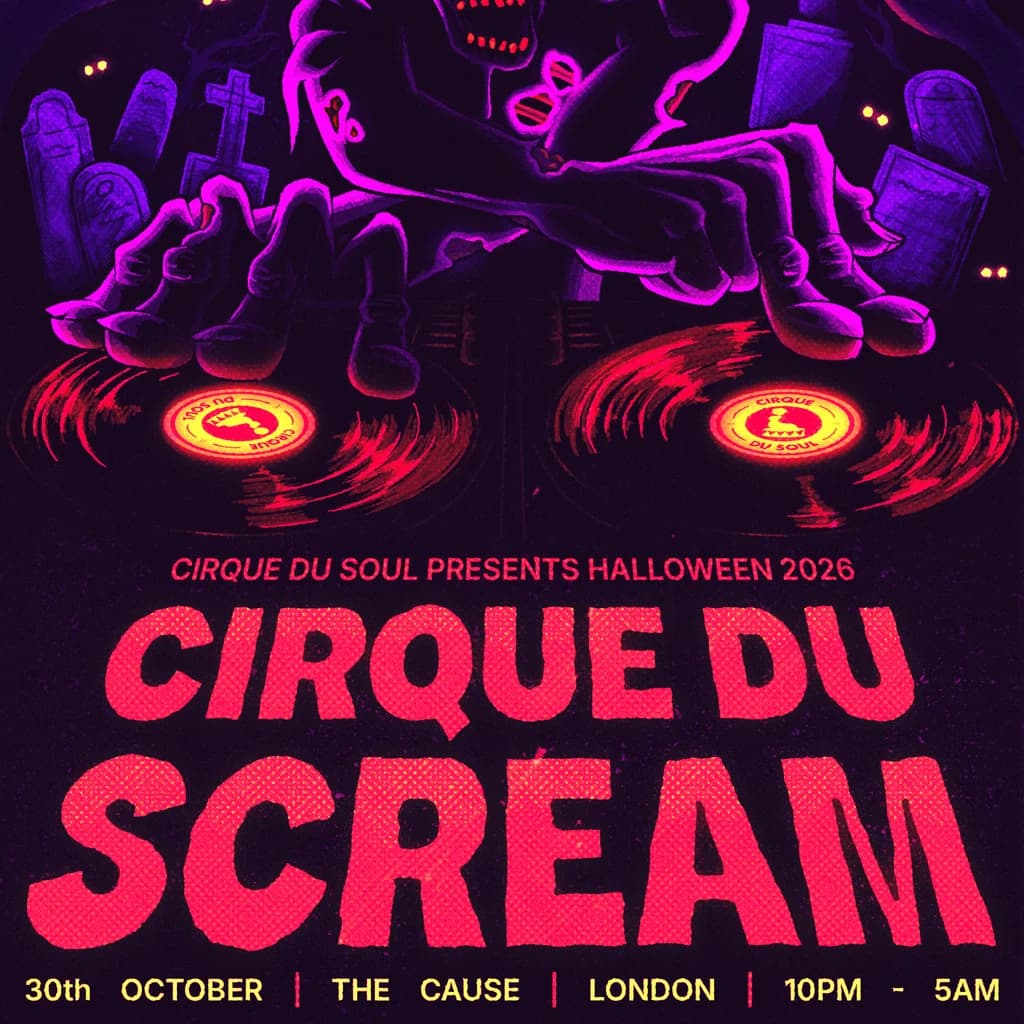Cirque Du Soul: London // Halloween Special at The Cause London