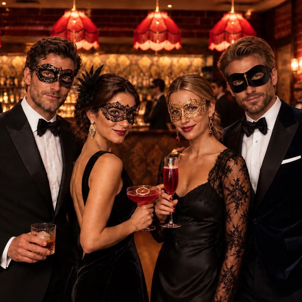 A Masked Halloween Evening for Singles