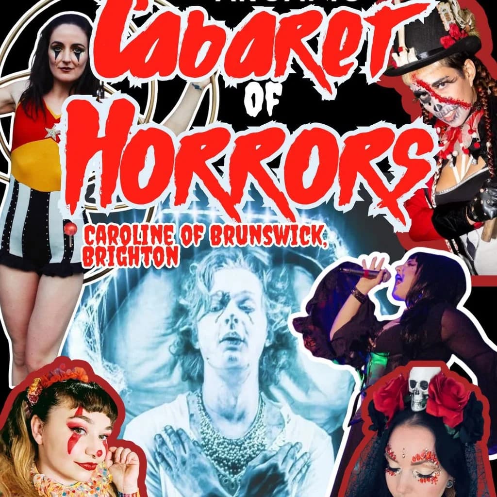 Upcoming event poster at Caroline Of Brunswick