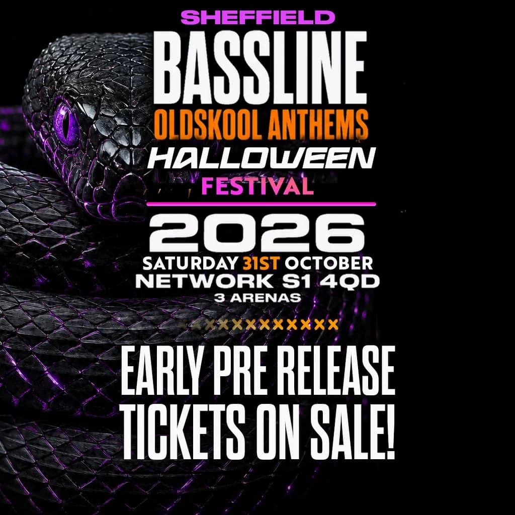 Bassline Oldskool Anthems Halloween Sheffield Indoor Fest