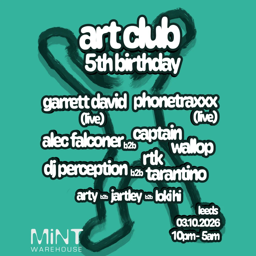 Art Club 5th Birthday @ MiNT Warehouse | Loft: Funky Beats Only