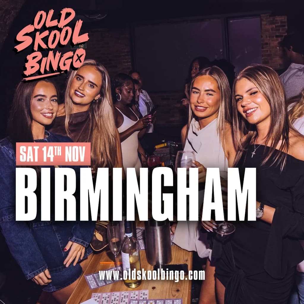Old Skool Bingo Sat 14th Nov Birmingham