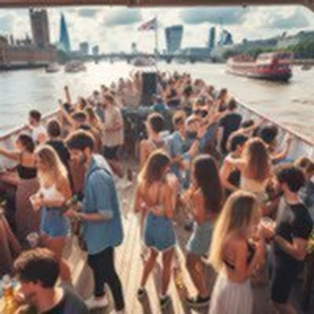 Party Party London boat party + free after party £10 flash sale at Crown Piers