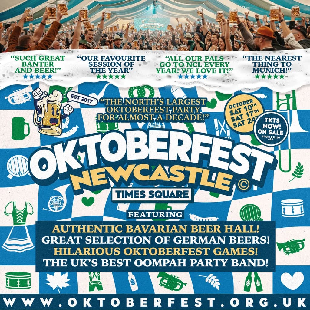 Oktoberfest Newcastle - Saturday 10th October 2026