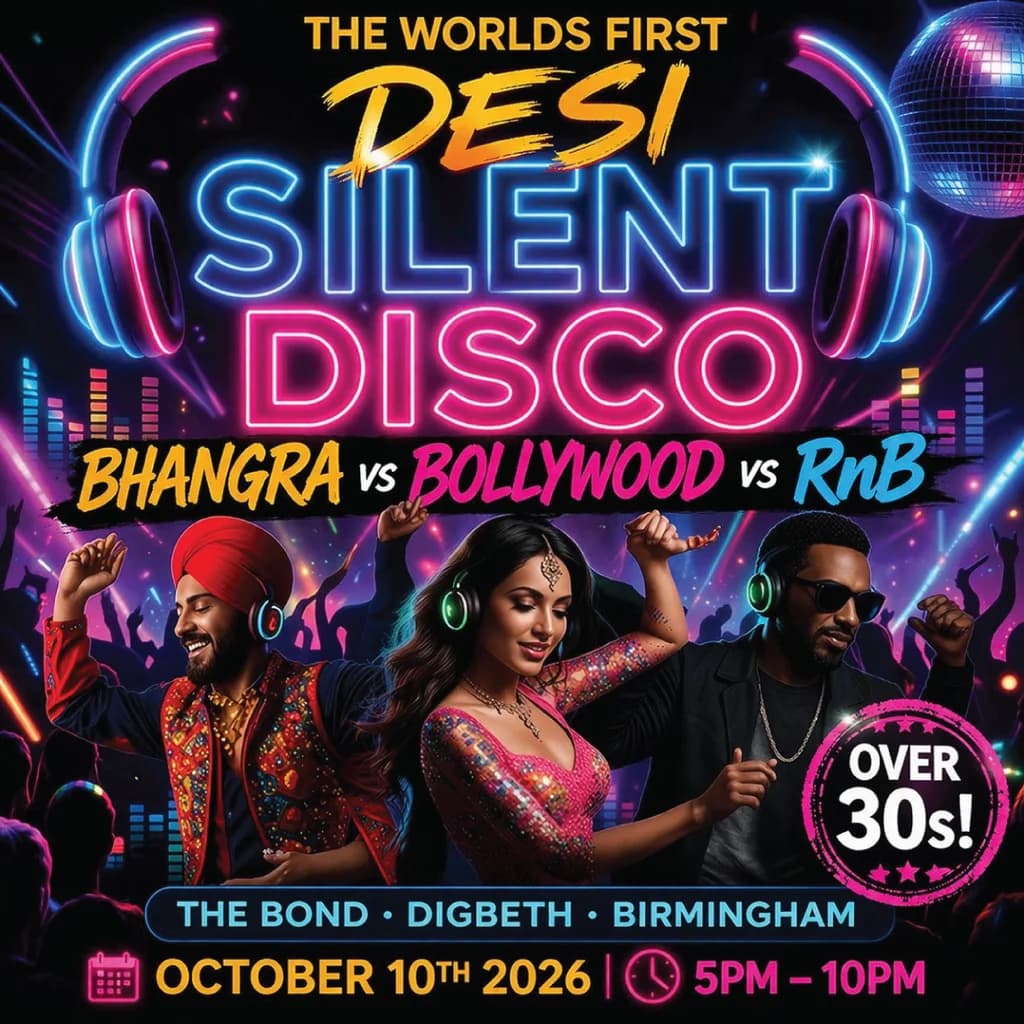 DAY SESSIONS Presents: DESI SILENT DISCO - Birmingham - 2026