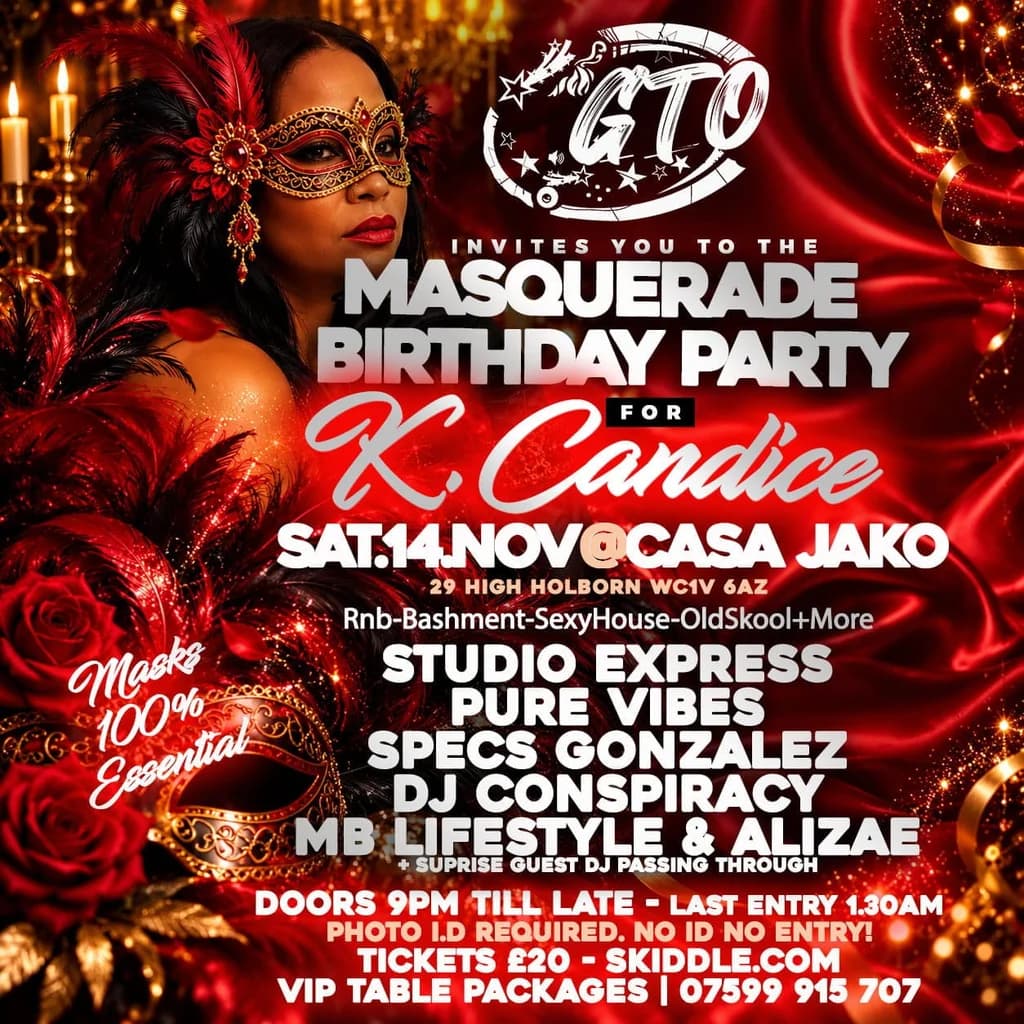 GTO - K Candice Masquerade Birthday