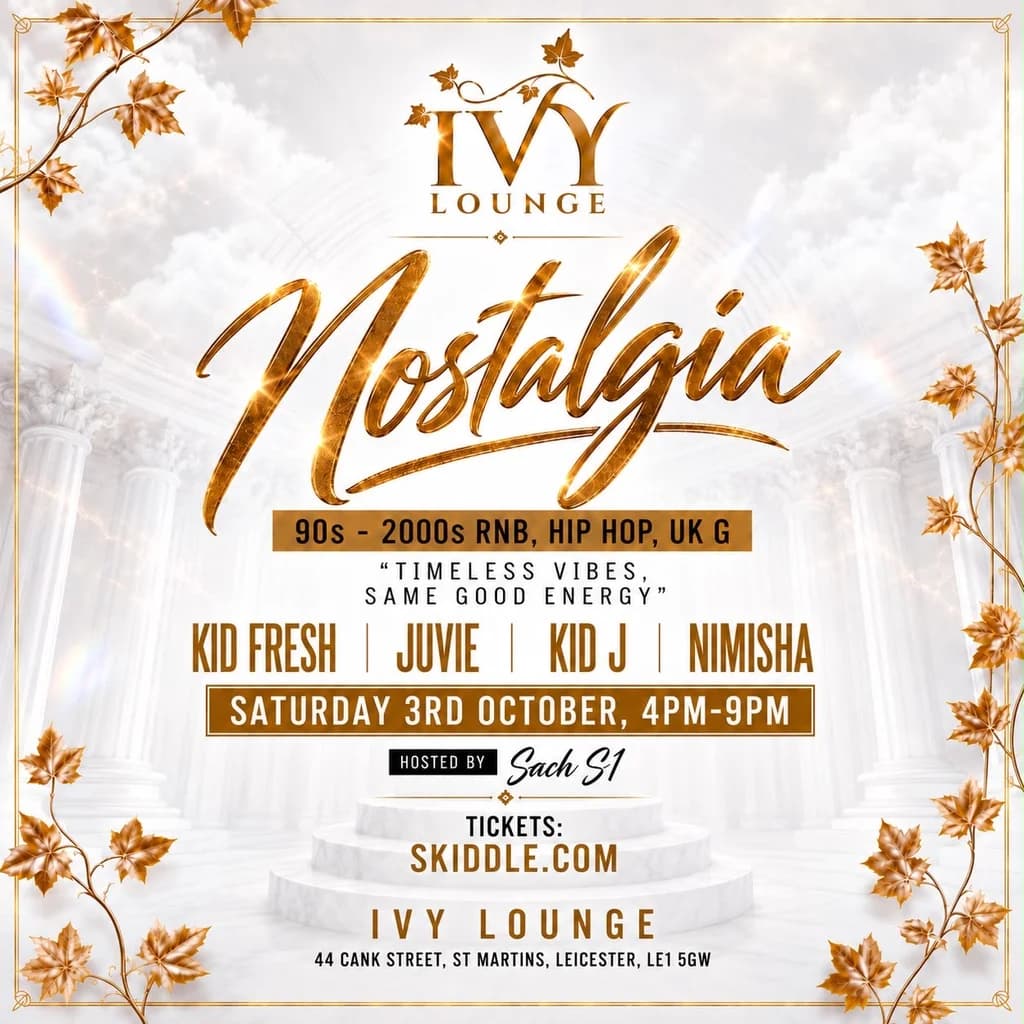Nostalgia - 90's / 00's RnB, Hip Hop, UK G