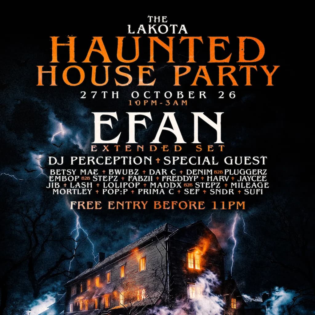 The Lakota Haunted House Party