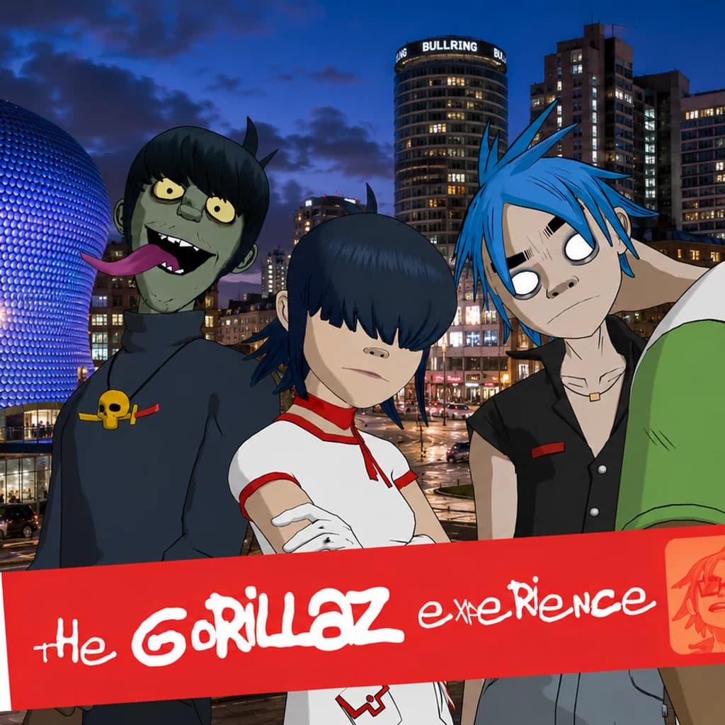 The Gorillaz Experience in Birmingham!