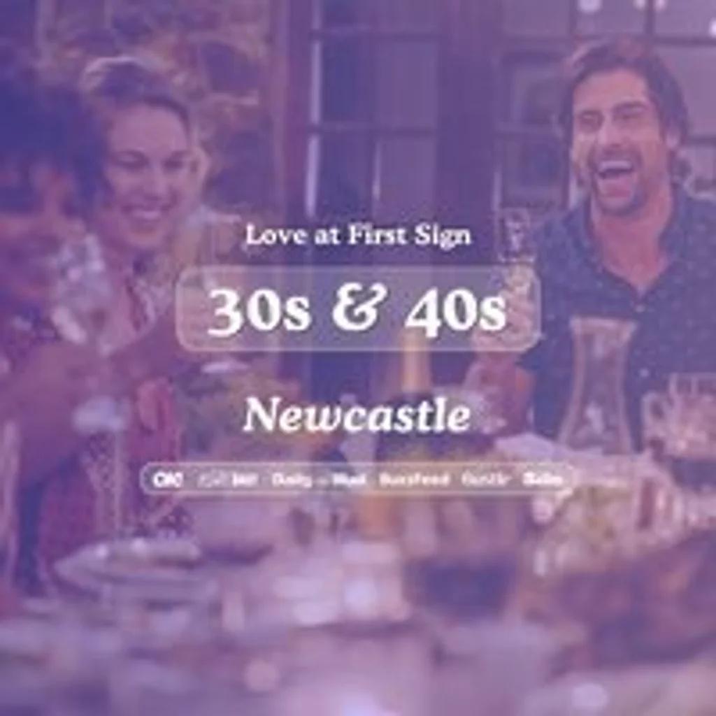 30s & 40s Singles Night at Harry's Newcastle| Love at First Sign at Harry's Bar