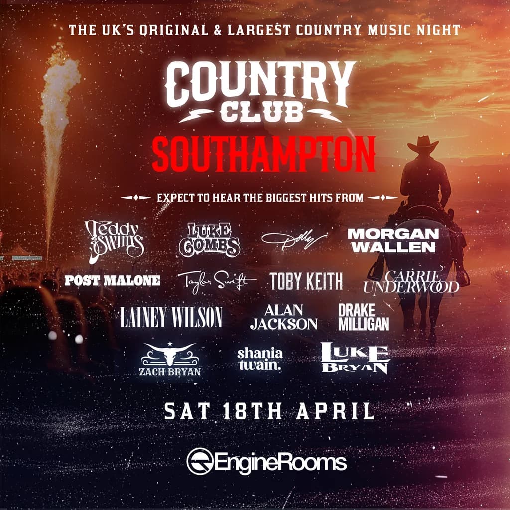 Country Club - Country Music Festival - Southampton at EngineRooms