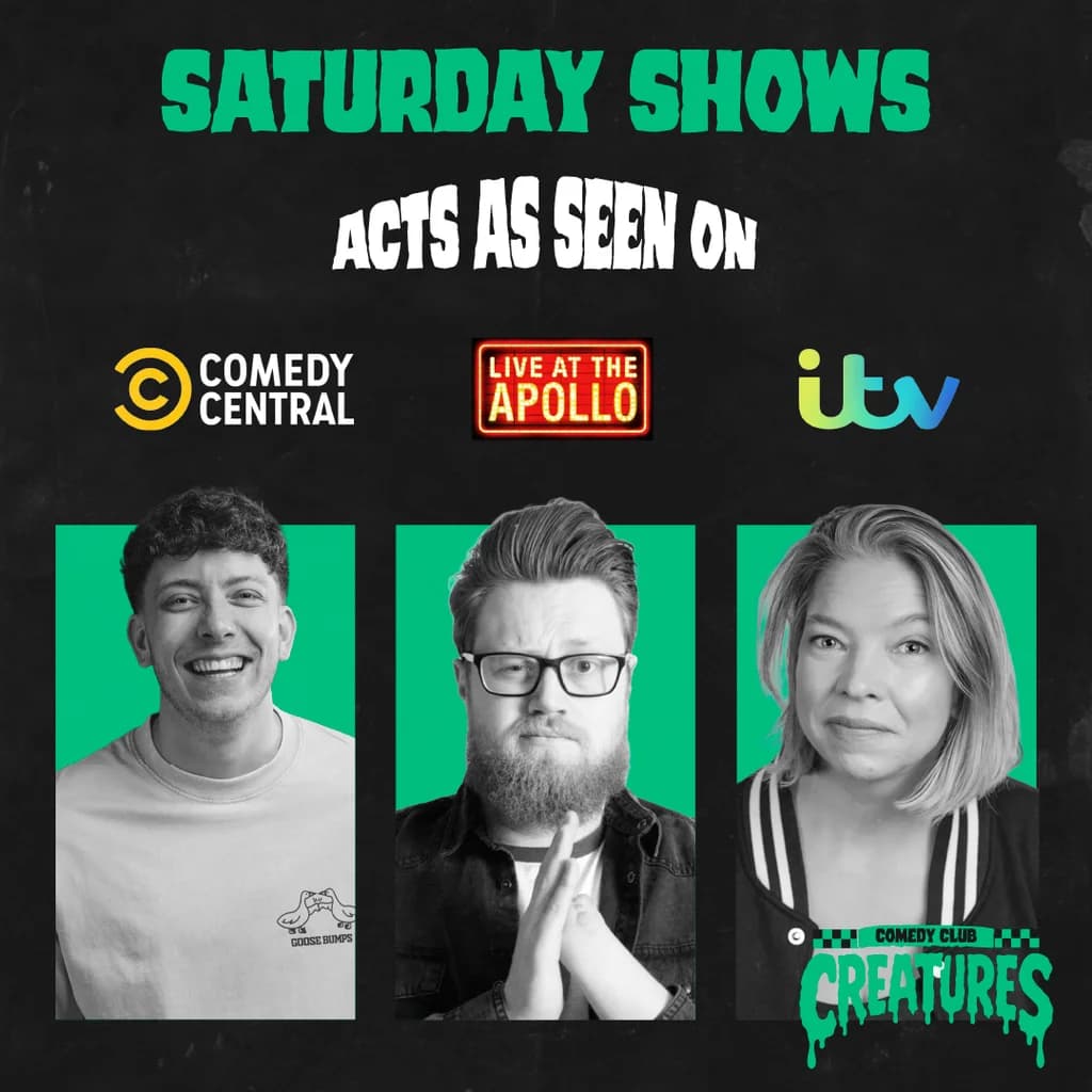 Saturday Afternoon Showcase|| Creatures Comedy Club