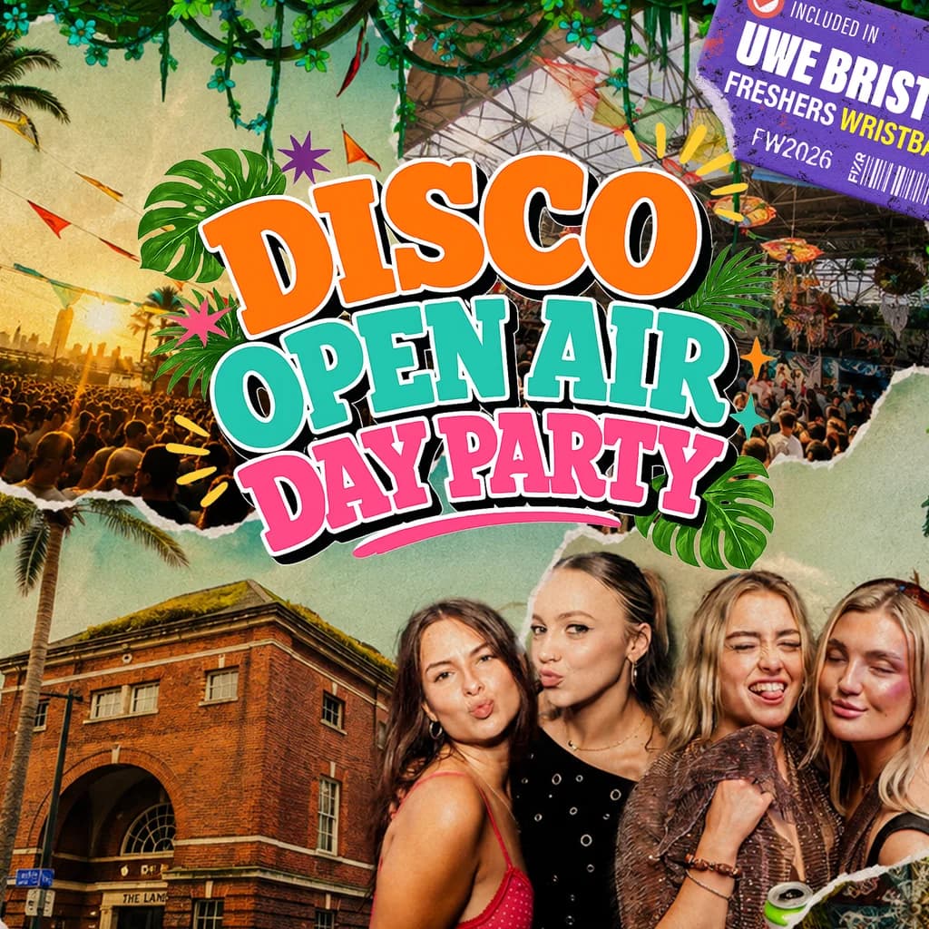 UWE Bristol Official Freshers | Open Air Disco Day Party at The Lanes