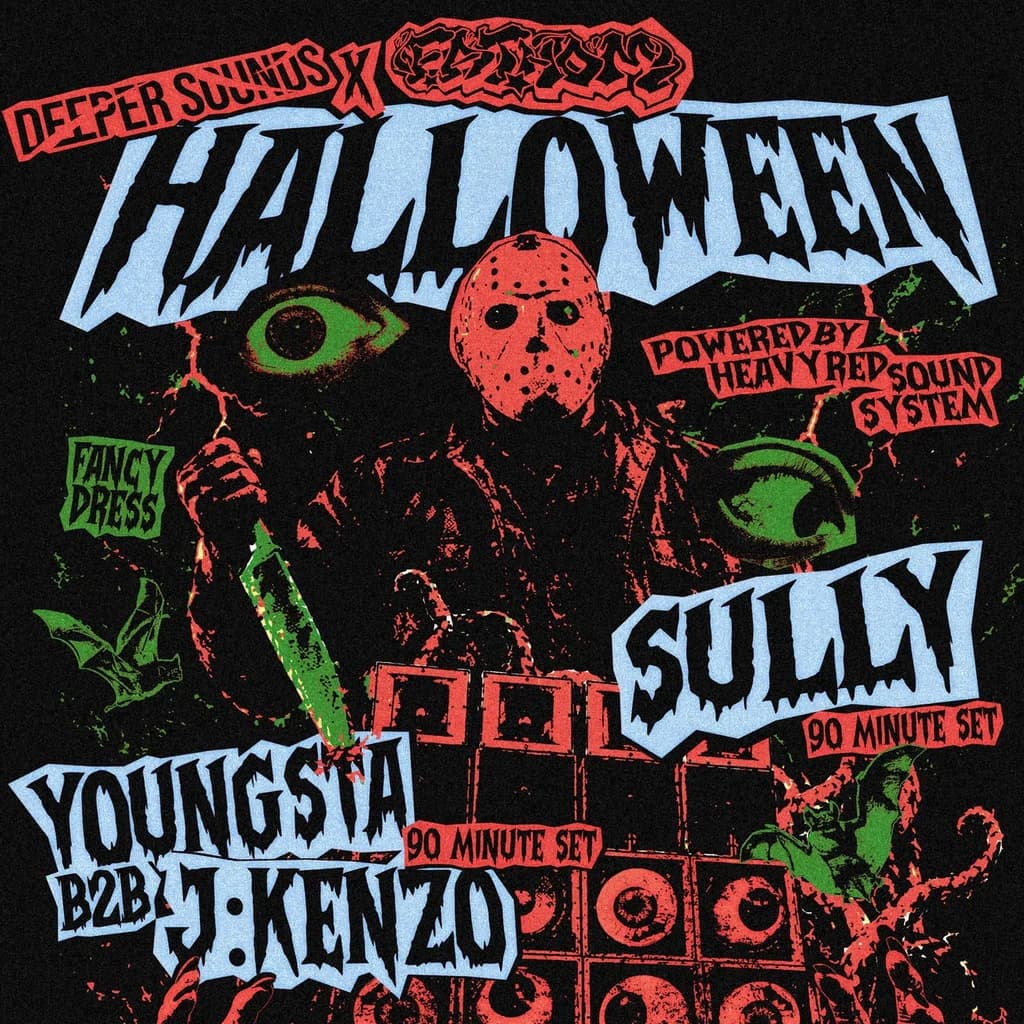 FATHOM X Deeper Sounds HALLOWEEN (Sully/J:Kenzo/Youngsta)