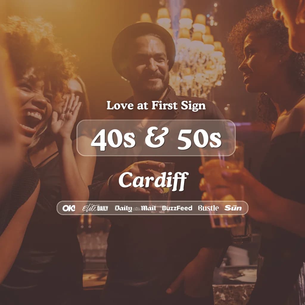 40s & 50s Singles Night at Bootlegger Cardiff|Love at First Sign at Bootleggers Cardiff