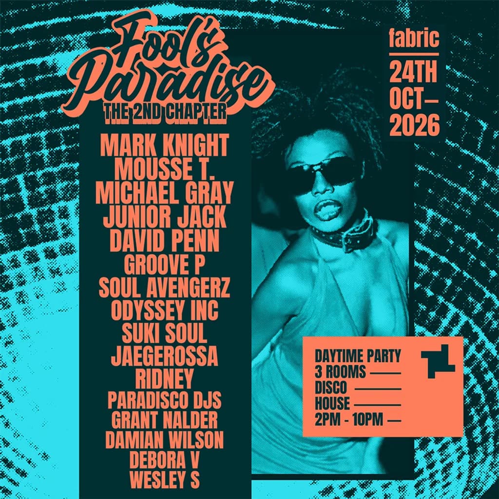 Fool's Paradise: Mark Knight, Mousse T., Michael Gray + more at Fabric London