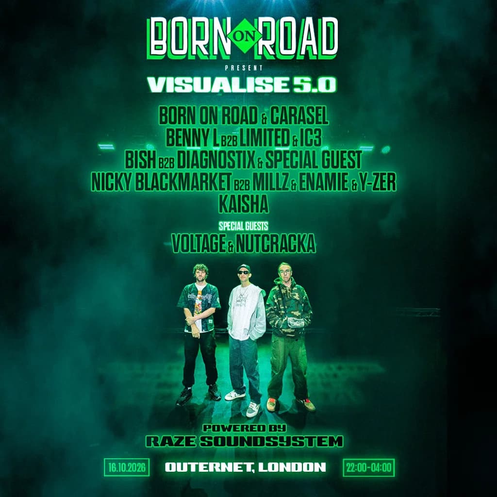 Born On Road Presents Visualise 5.0: London w/ Raze Soundsystem