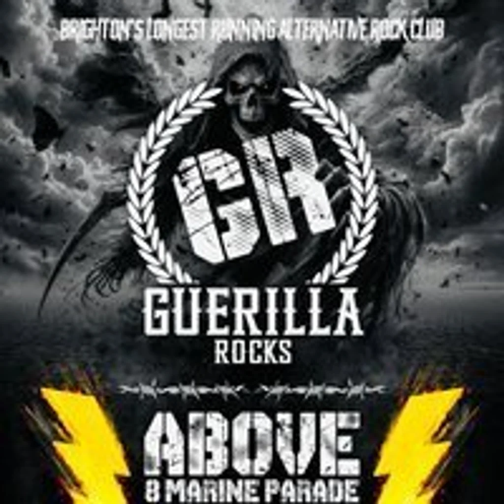 Guerilla Rocks - Brighton's longest running alternative night