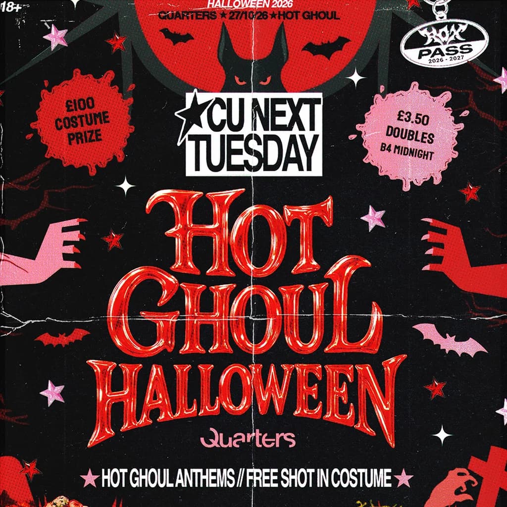 CU Next Tuesday | Hot Ghoul Halloween| 27/10/2026