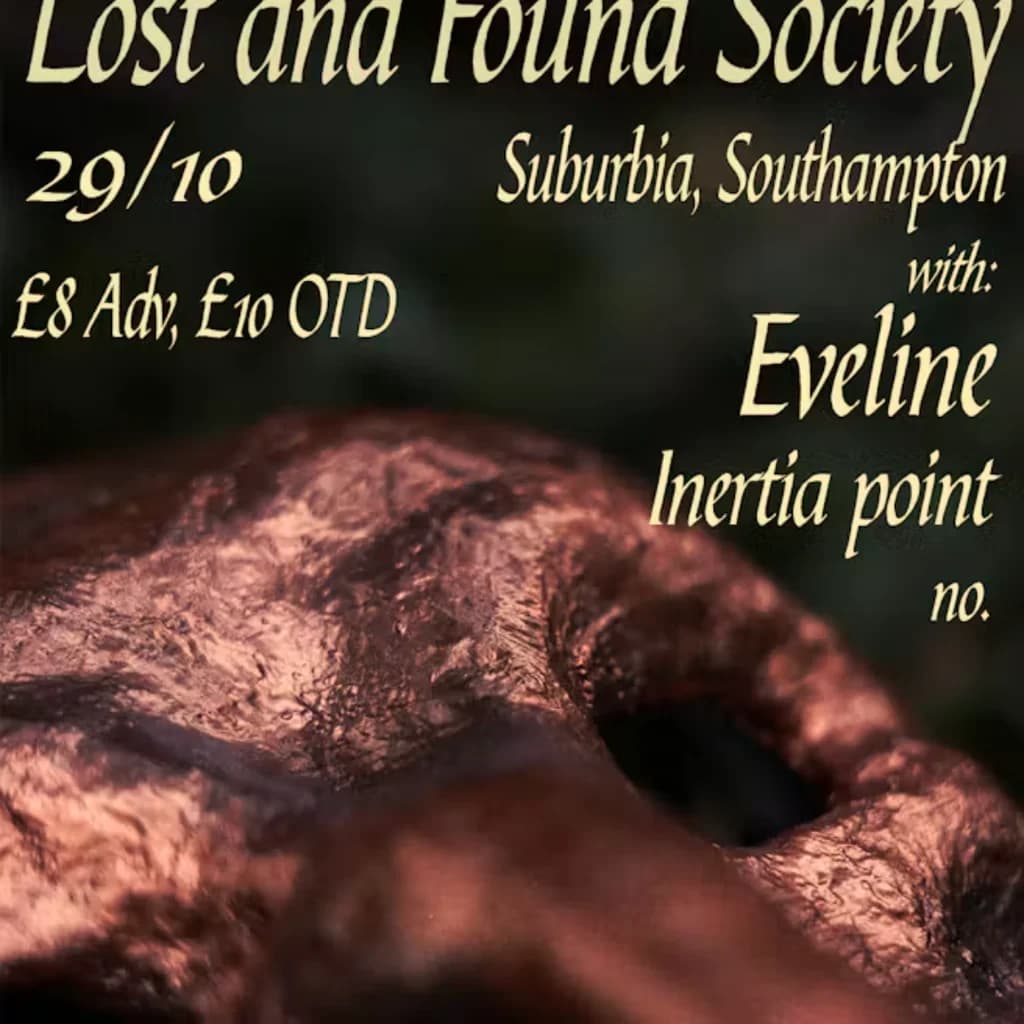 YellowTape Promotions Presents: Lost and Found Society + Support