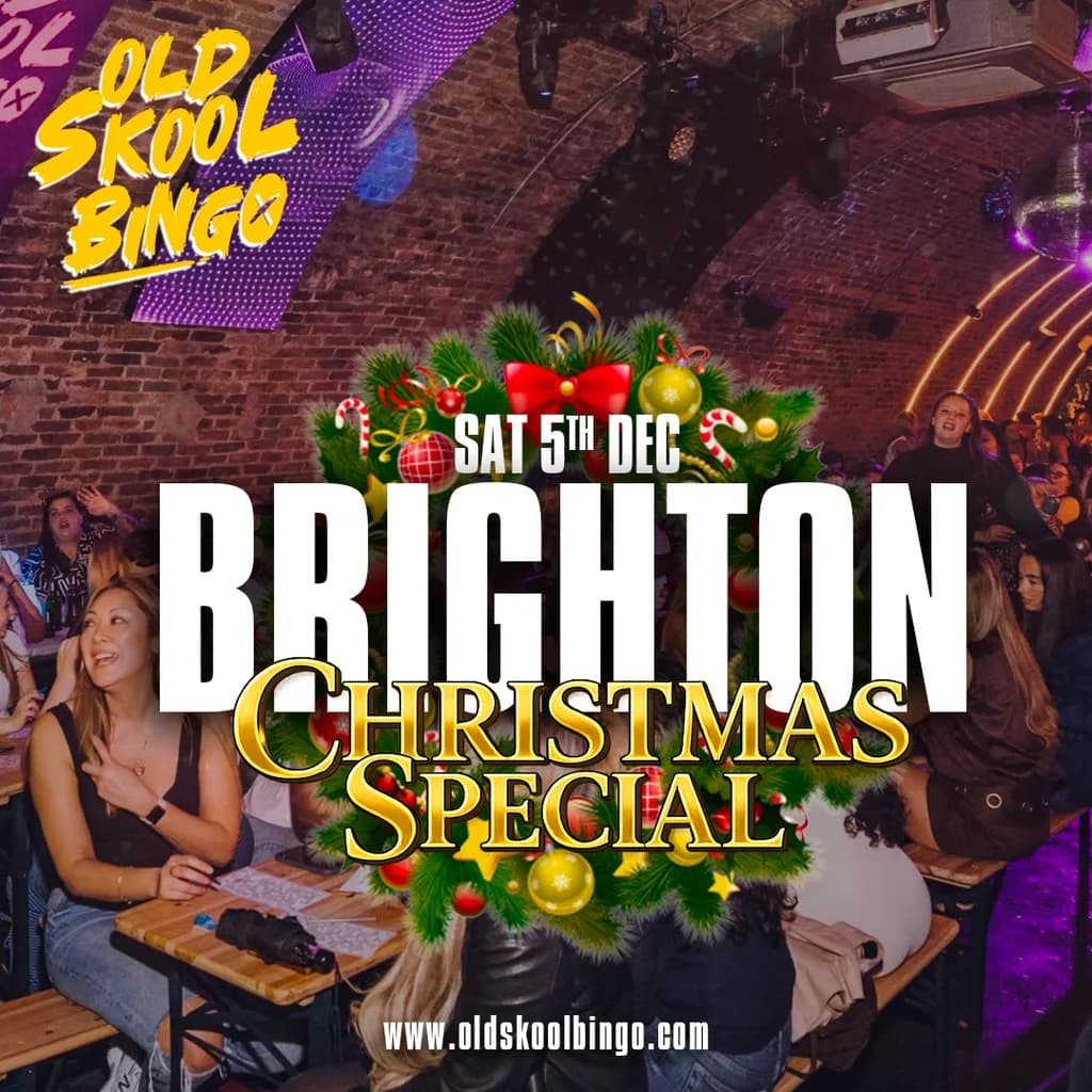 Old Skool Bingo Sat 5th Dec Brighton