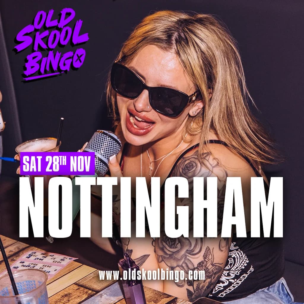 Old Skool Bingo Sat 28th Nov Nottingham