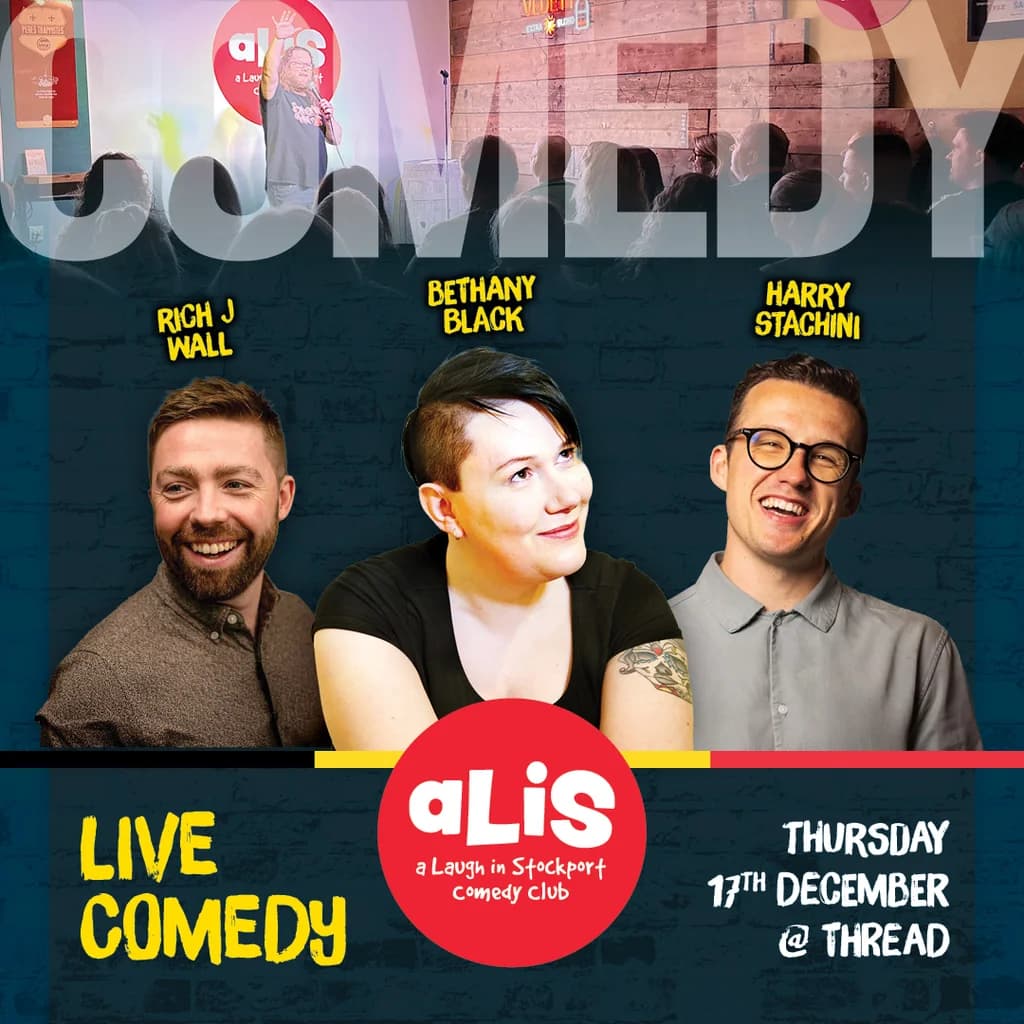 A Laugh In Stockport Comedy Club - December