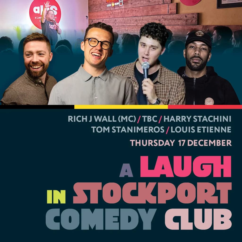 A Laugh In Stockport Comedy Club - December