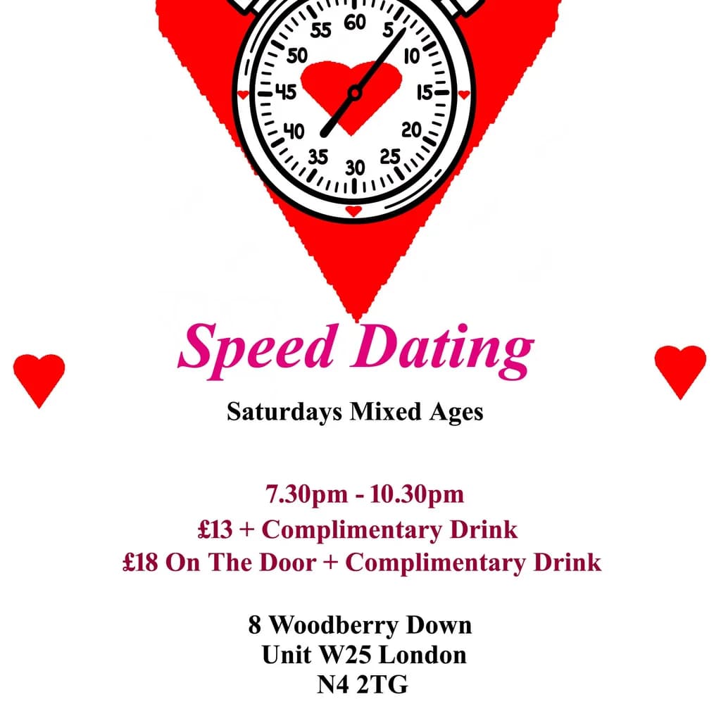 Speed dating mixed ages Saturdays at Creativity In Our Hands: Suzanne Asphall