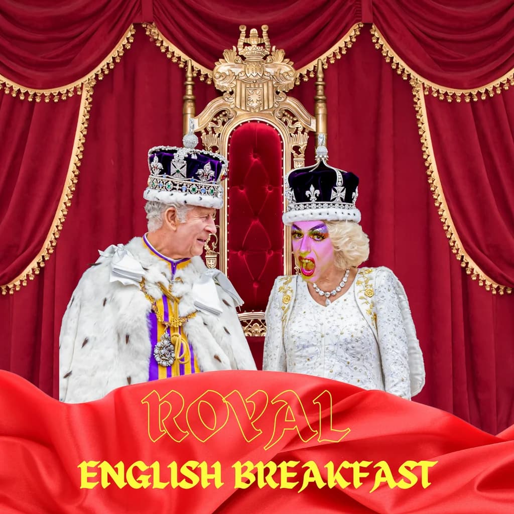 The ROYAL English Breakfast with Drag Queens | FunnyBoyz at FunnyBoyz Liverpool UK