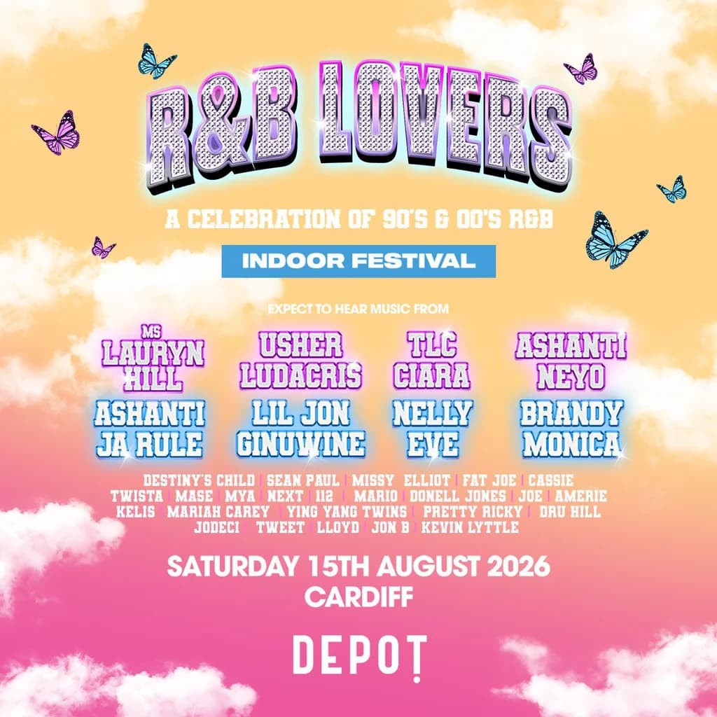 R&B Lovers - Saturday 15th August - DEPOT Cardiff at Depot