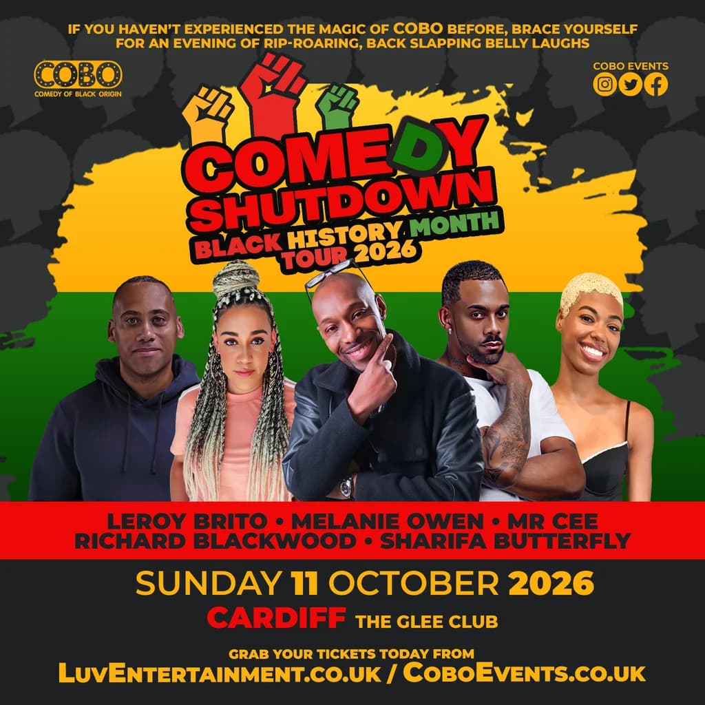COBO : Comedy Shutdown | Black History Month Special - Cardiff