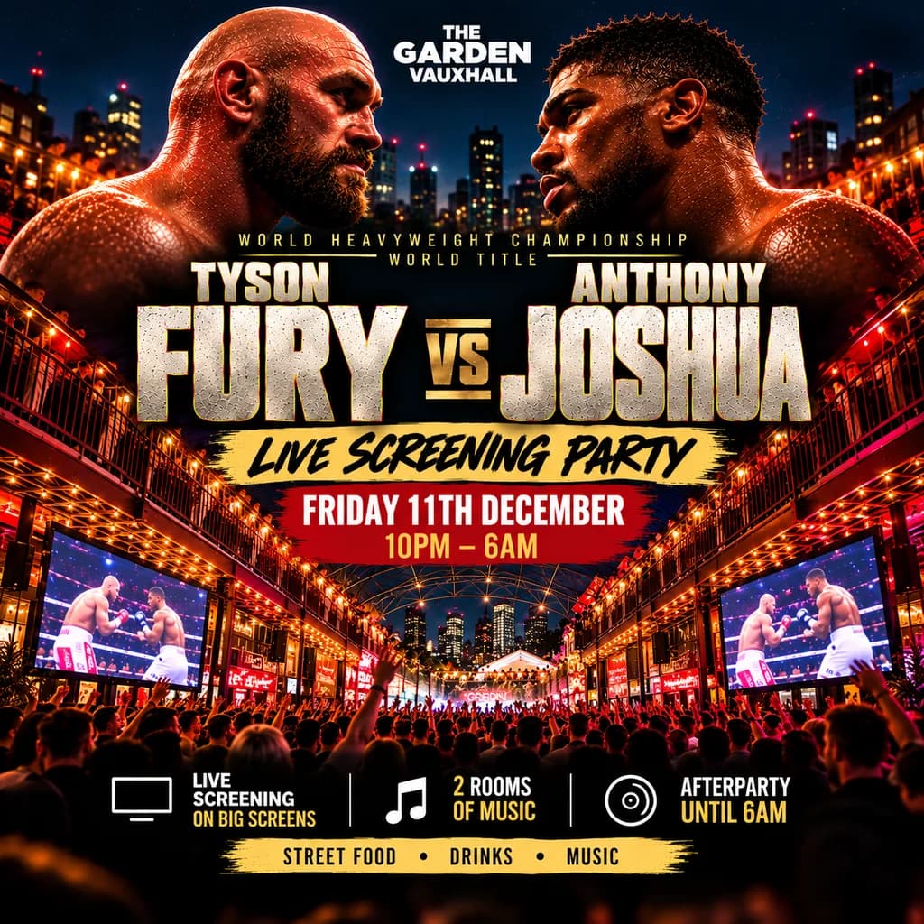 Tyson Fury vs Anthony Joshua - Live Screening Party