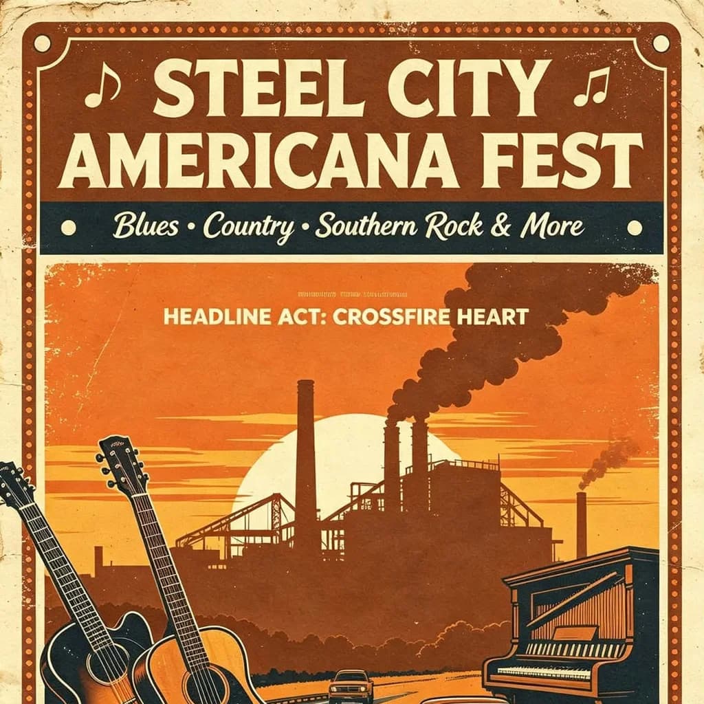 Steel City Americana Fest feat. Crossfire Heart, Kier & more!