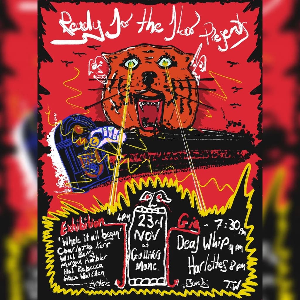 Where It All Began - Deaf Whip and Harlettes Live At Gullivers
