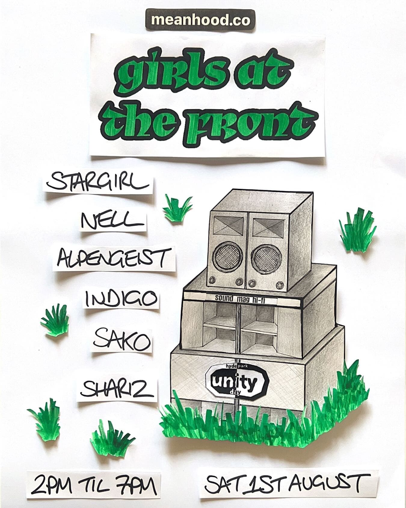 Unity Day: Girls At The Front