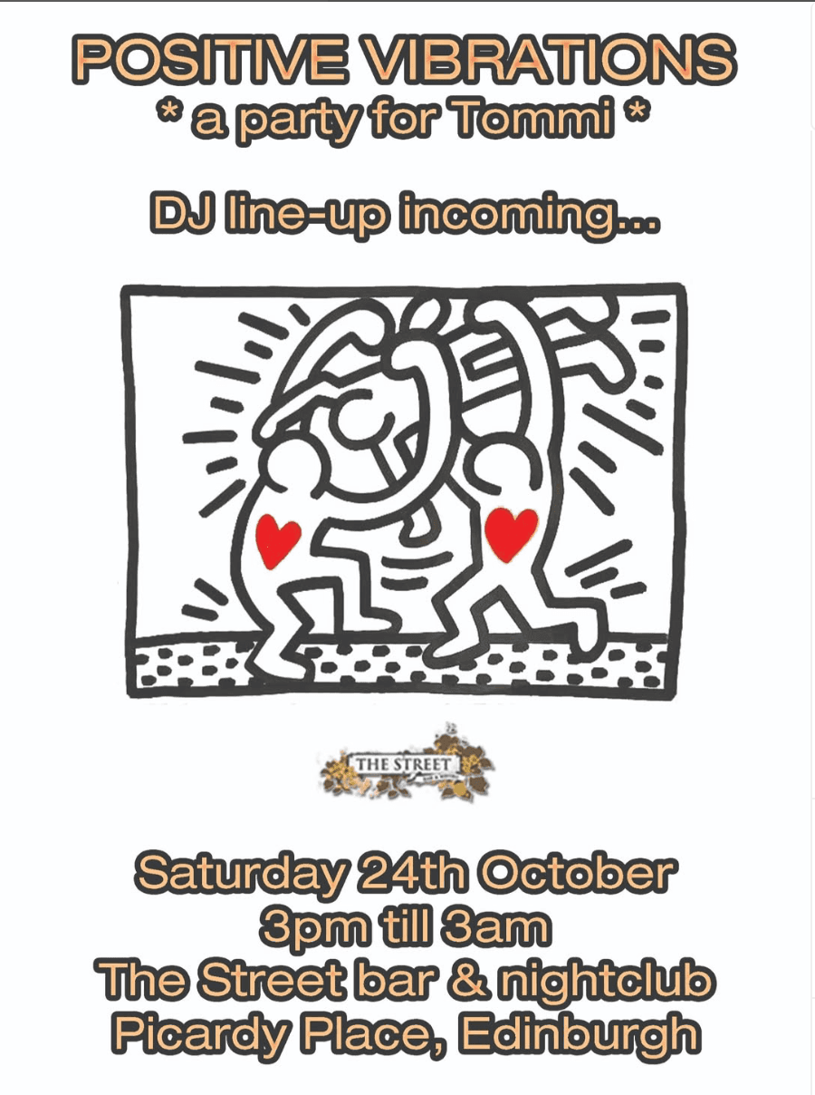 Postive Vibrations: A Party for Tommi