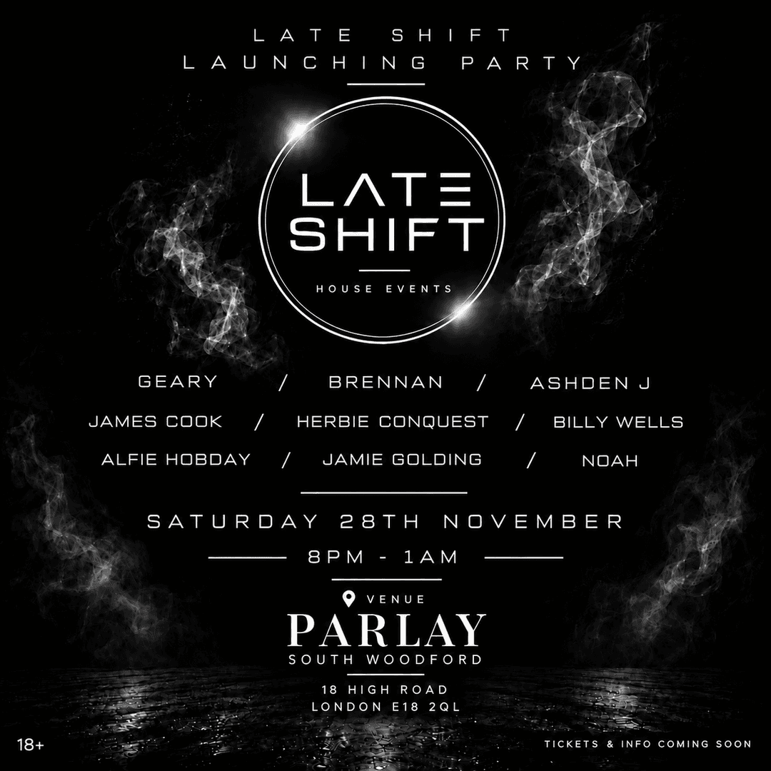 LATE SHIFT LAUNCHING PARTY