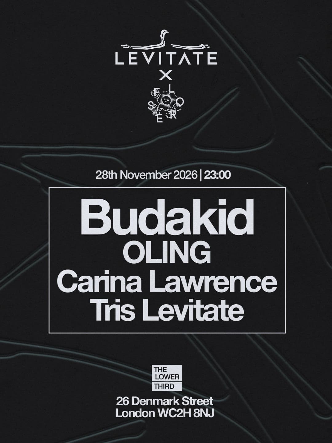 Levitate x Flores: Budakid, OLING, Carina Lawrence & Tris Levitate