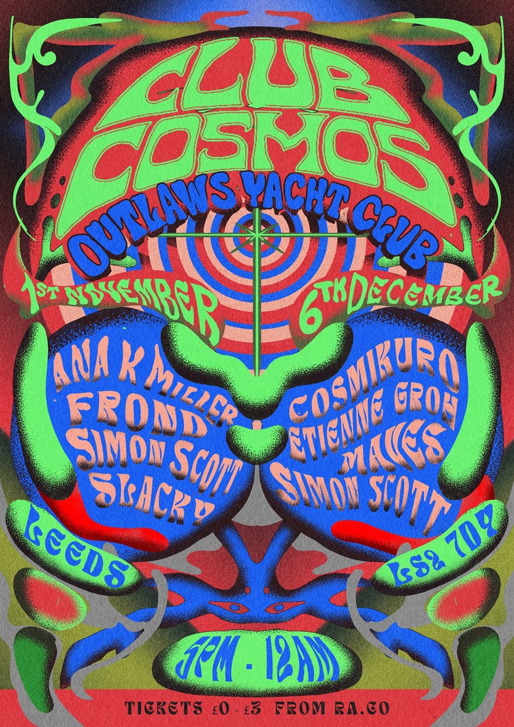 Club Cosmos - Cosmikuro, Etienne Groh, Maves & Simon Scott