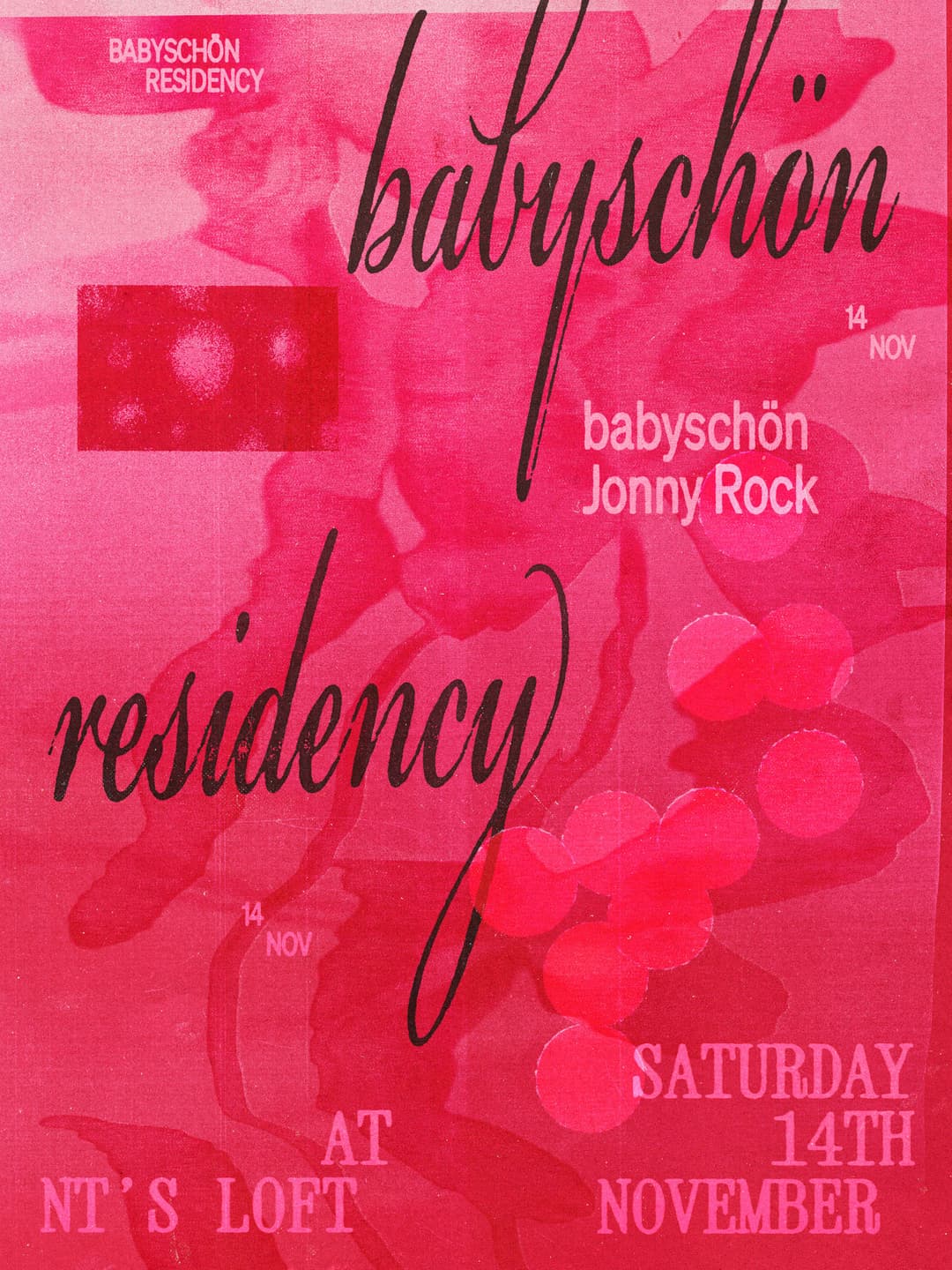 NT's Loft: babyschön Residency w/ Jonny Rock