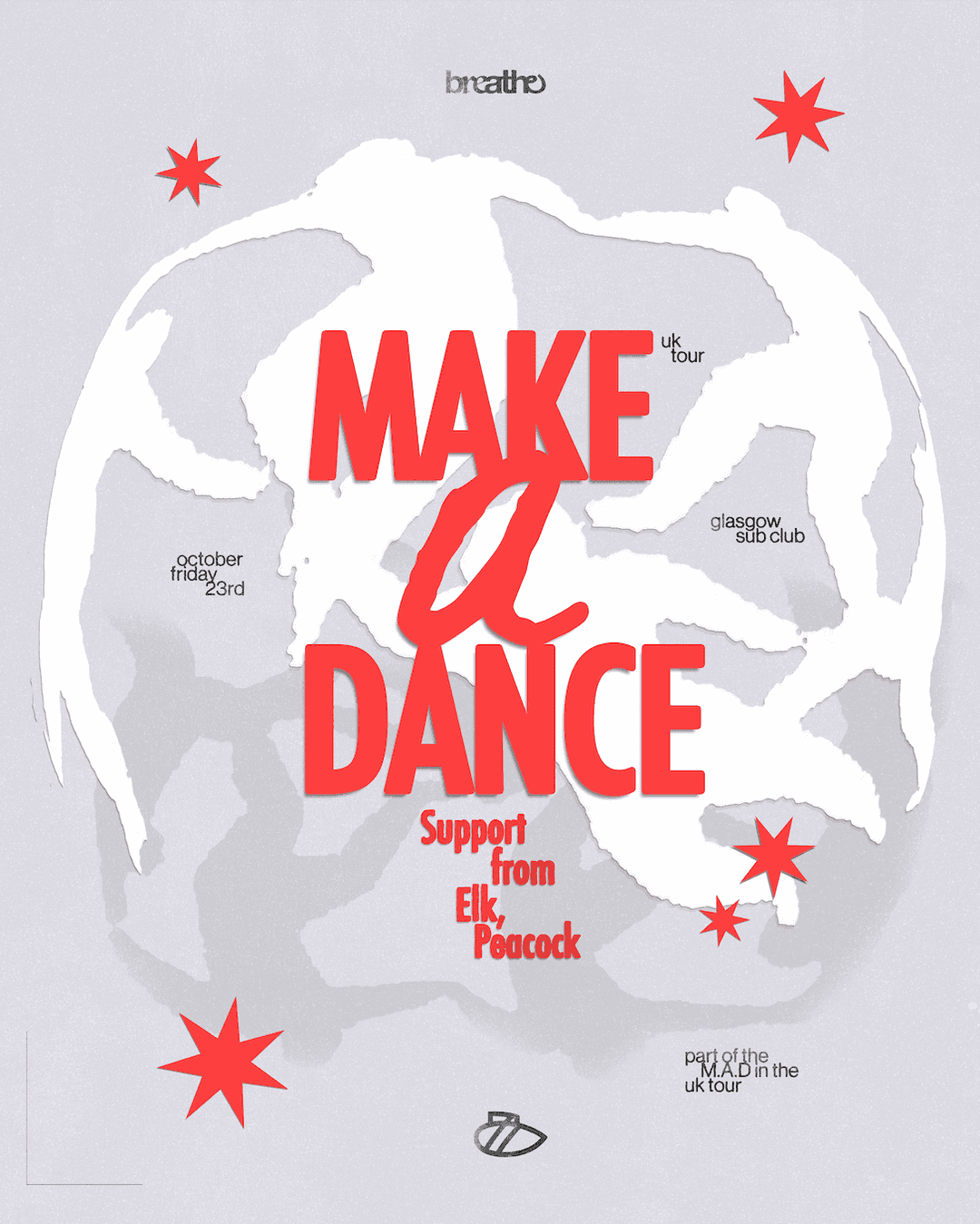 Upcoming event poster at Sub Club
