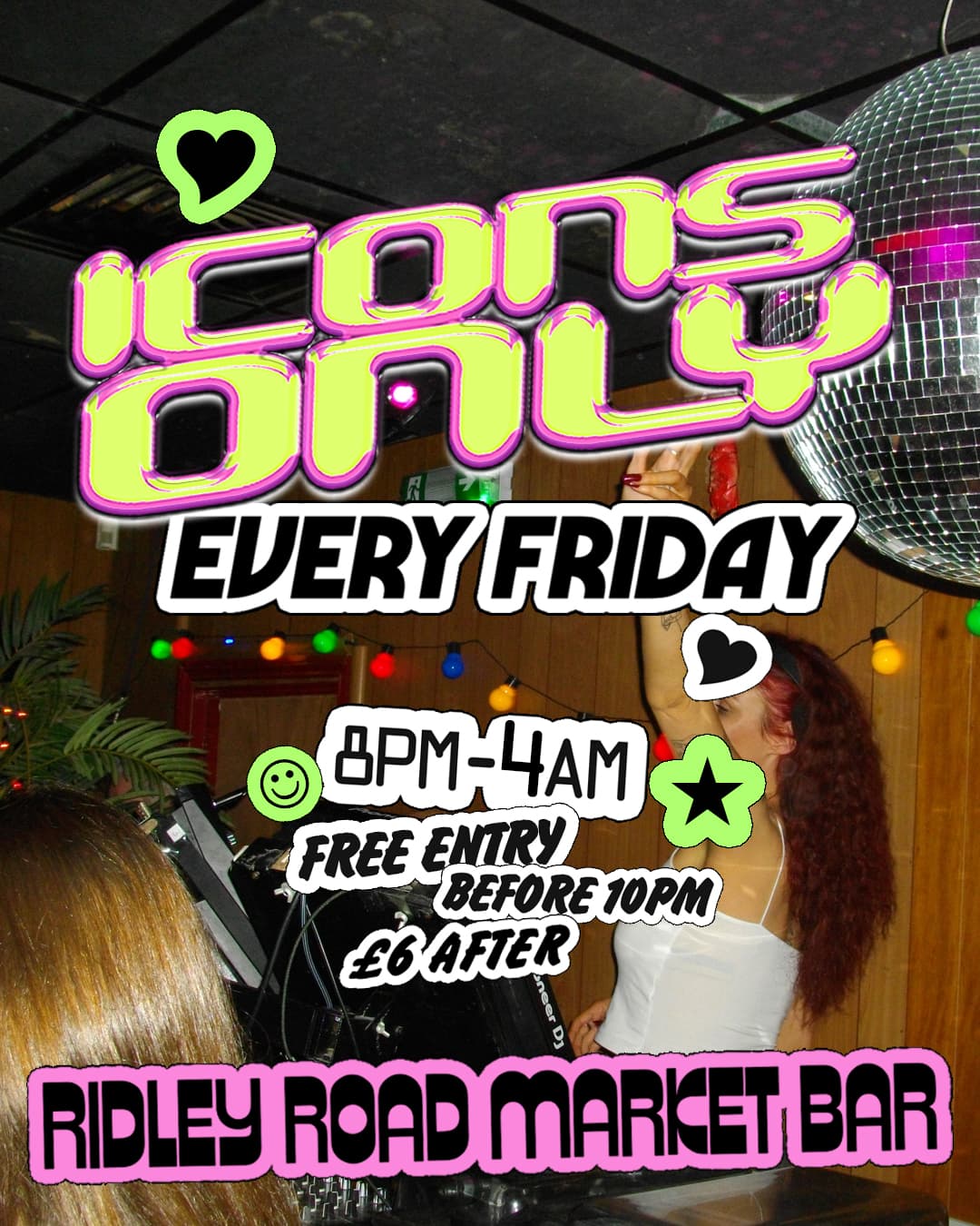Icons Only till 4am