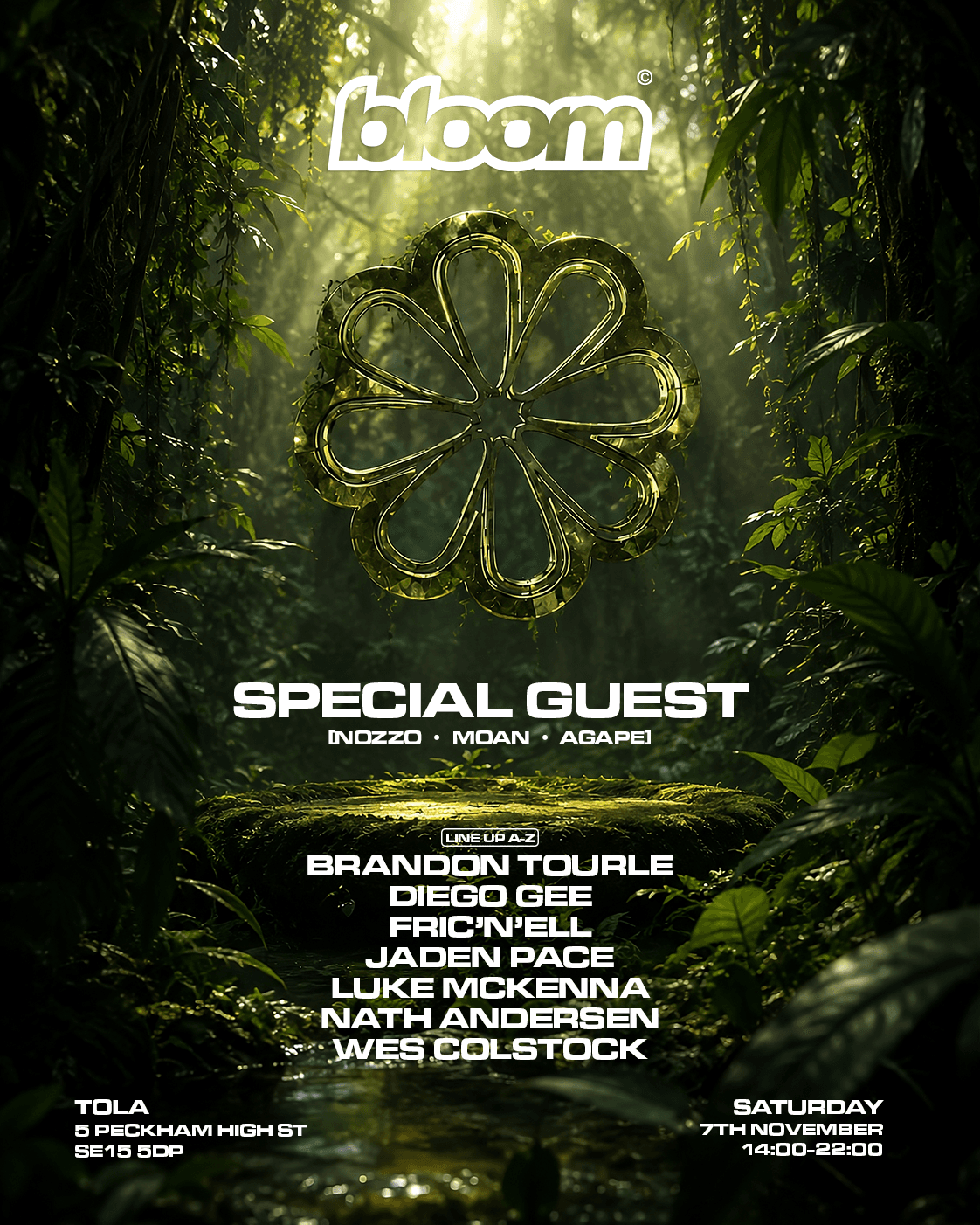 Bloom Sound presents: Special Guests TBA