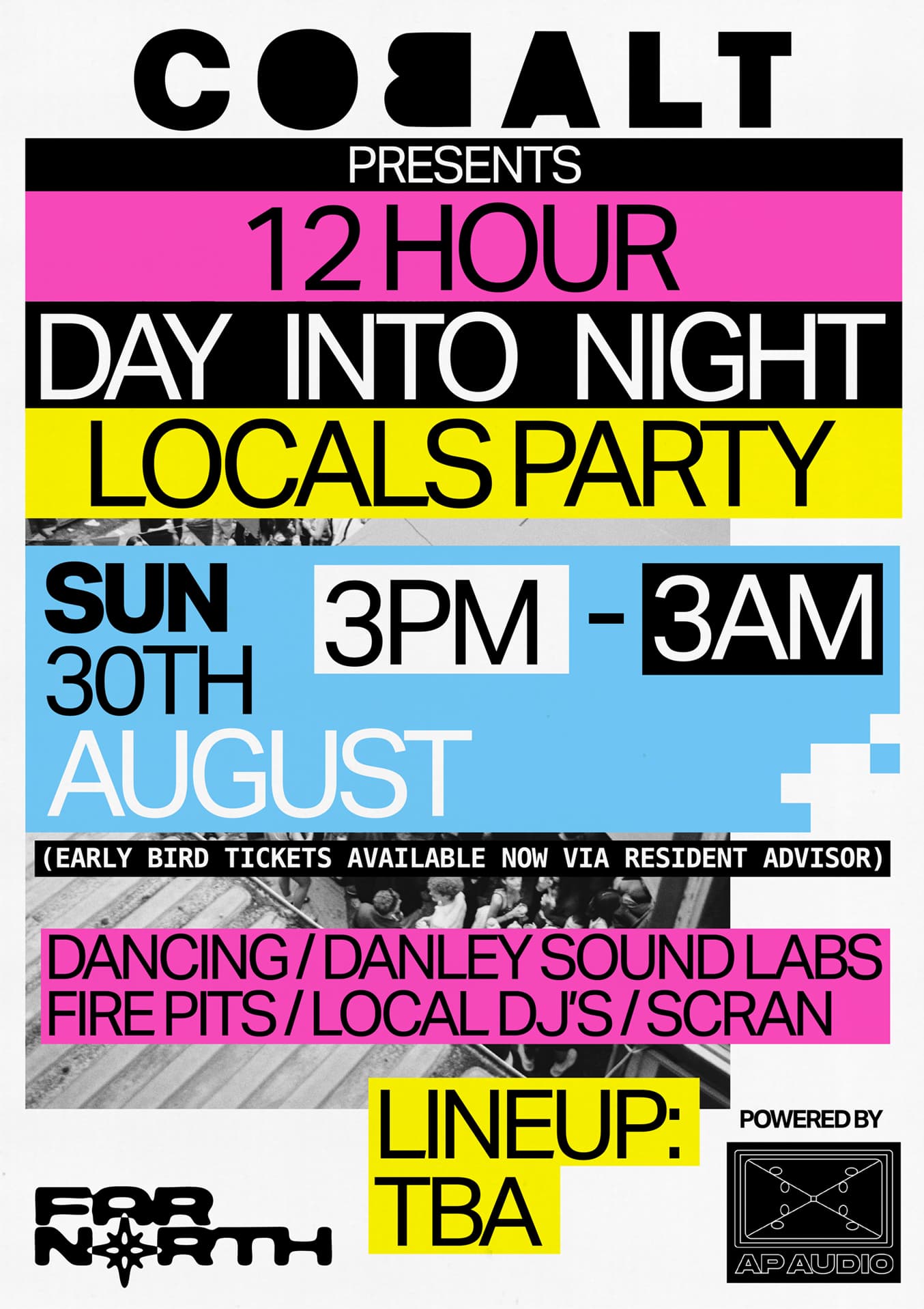 Cobalt 12 Hour Day Into Night Yard Party