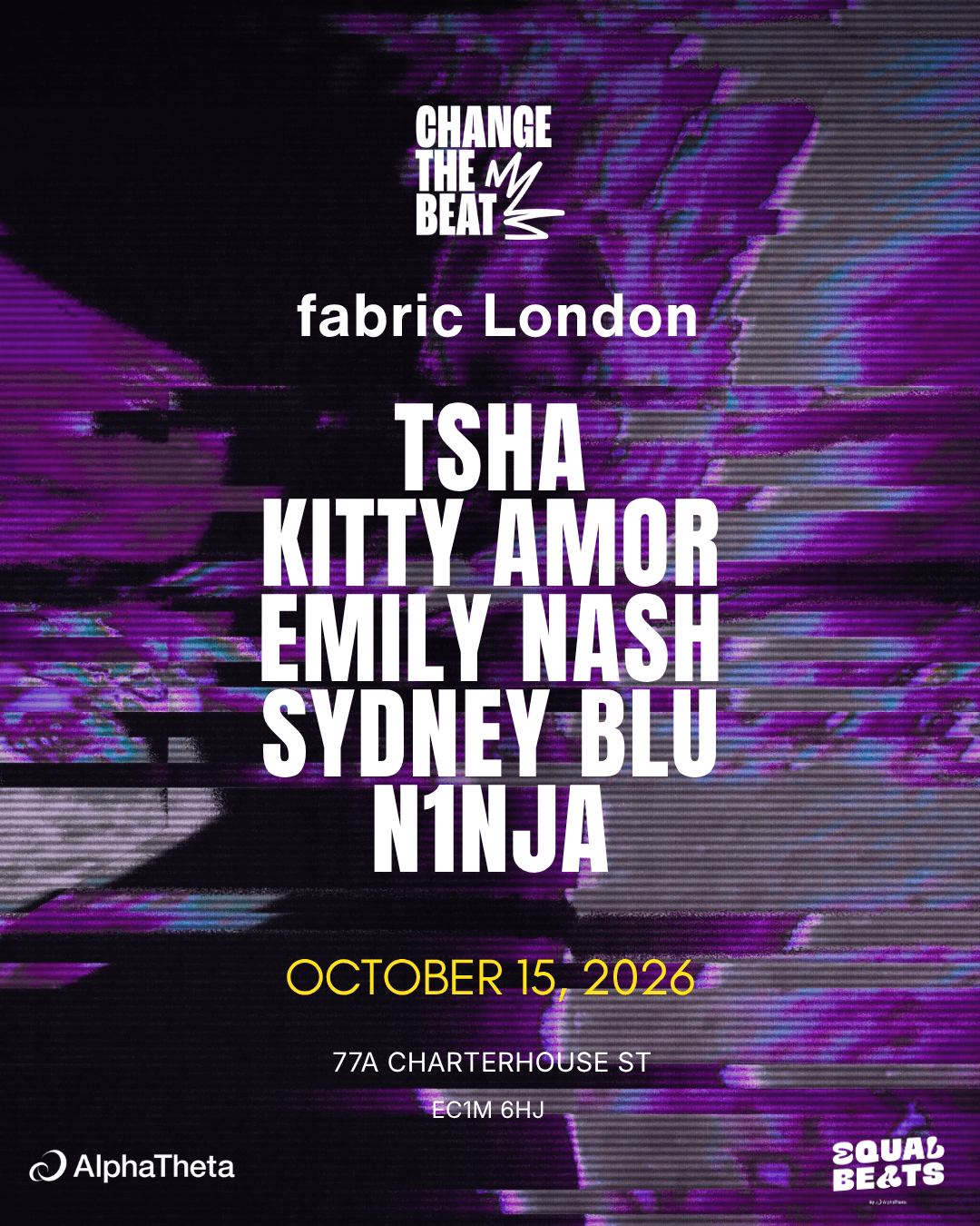 Change the Beat: fabric London — Conference, Mixer & Club Night