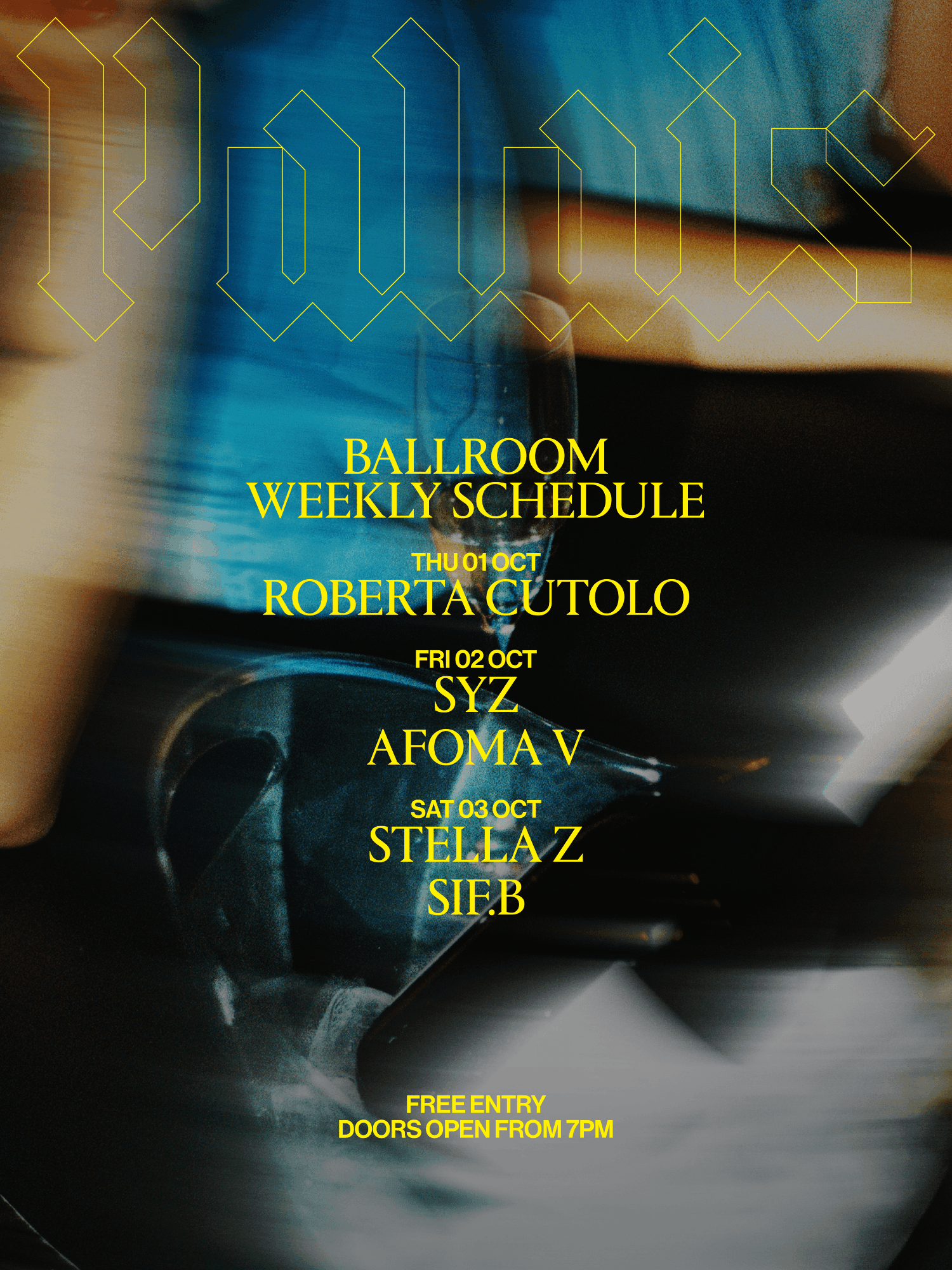 Ballroom at Palais: Syz & Afoma V