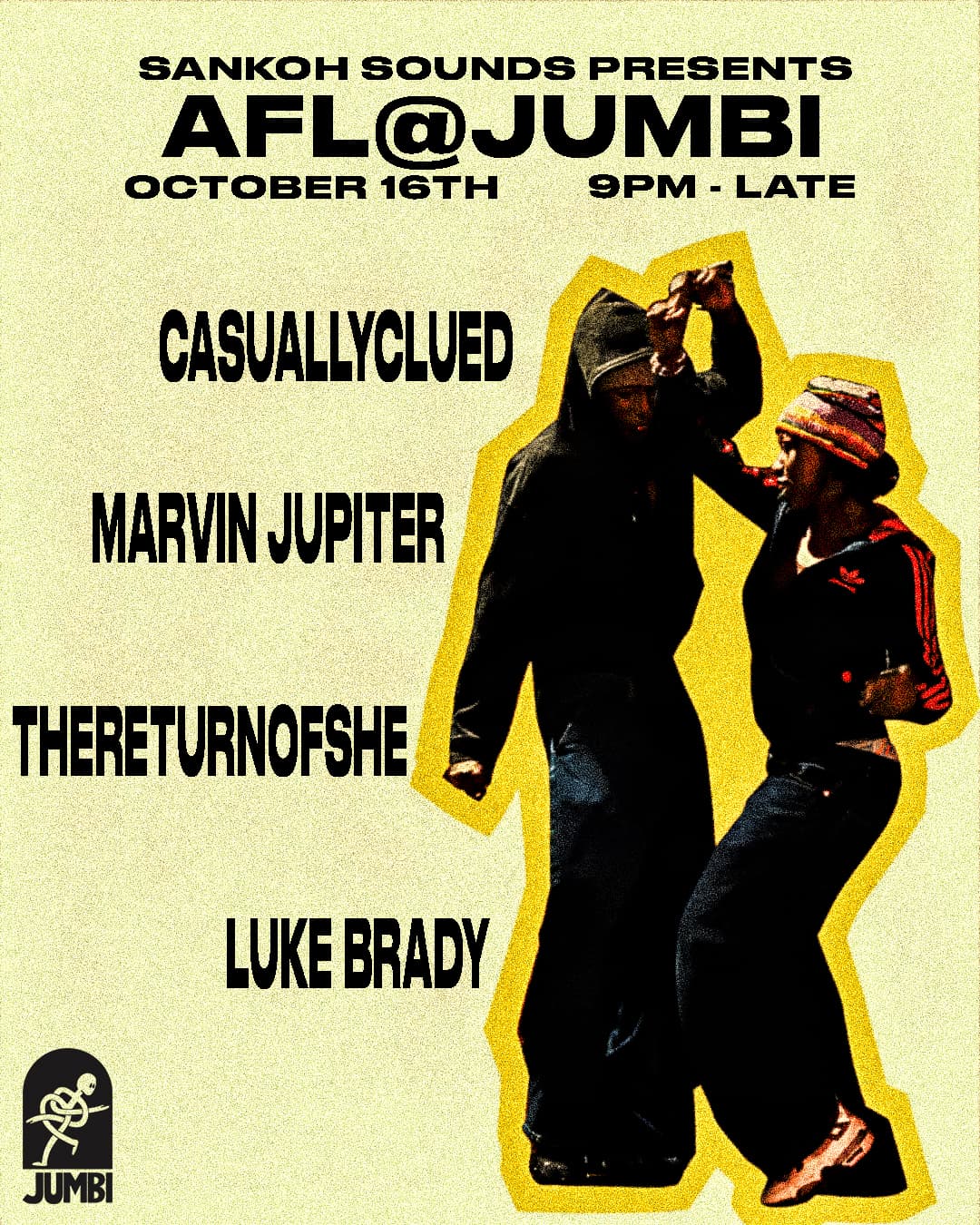 Jumbi Friday Dance: Sankoh Sounds x AFL