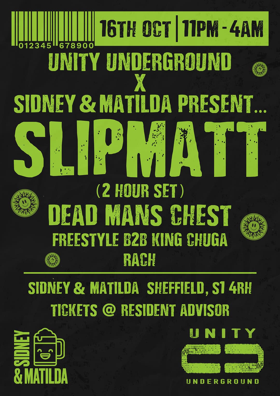 S&M X Unity Underground presents: Slipmatt