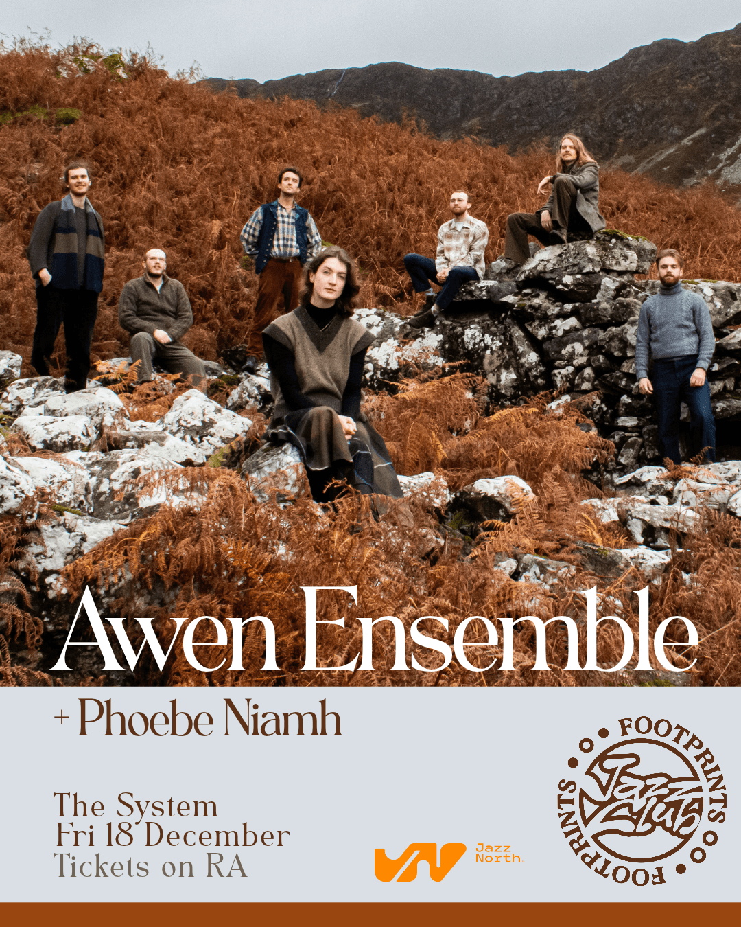 Footprints Jazz Club: Awen Ensemble + Phoebe Niamh